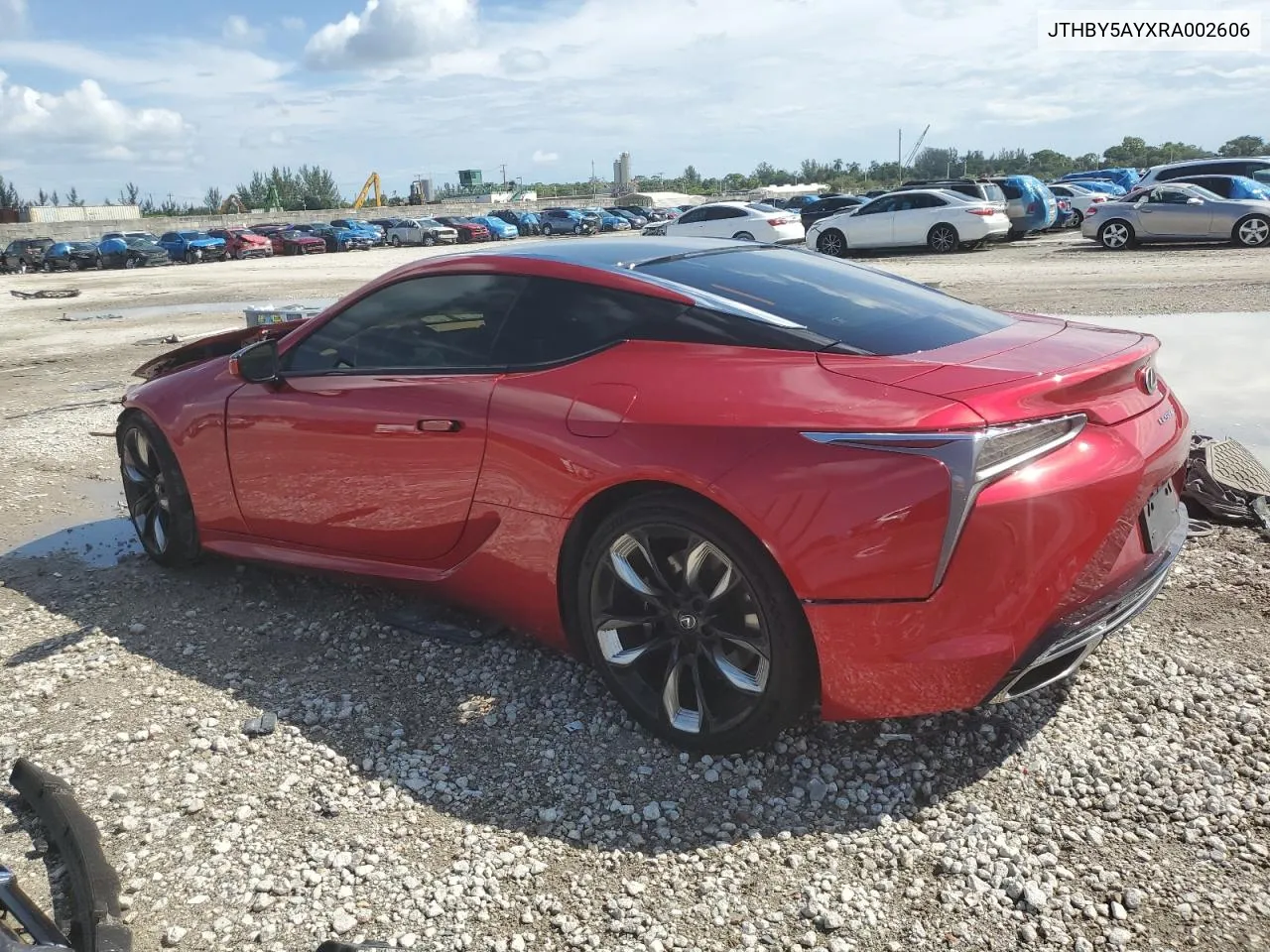 2024 Lexus Lc 500H VIN: JTHBY5AYXRA002606 Lot: 74554254