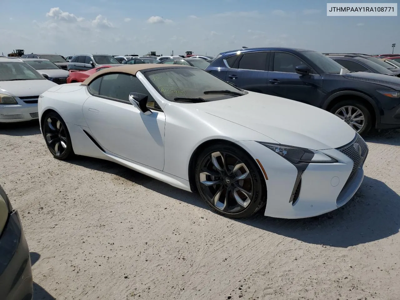 2024 Lexus Lc 500 VIN: JTHMPAAY1RA108771 Lot: 75118314