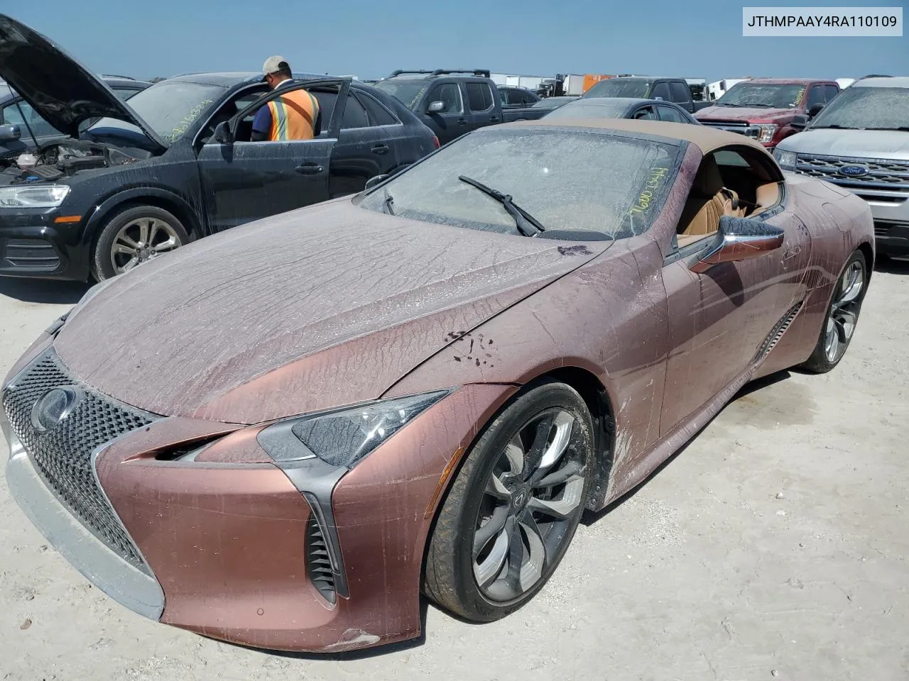 2024 Lexus Lc 500 VIN: JTHMPAAY4RA110109 Lot: 76007344