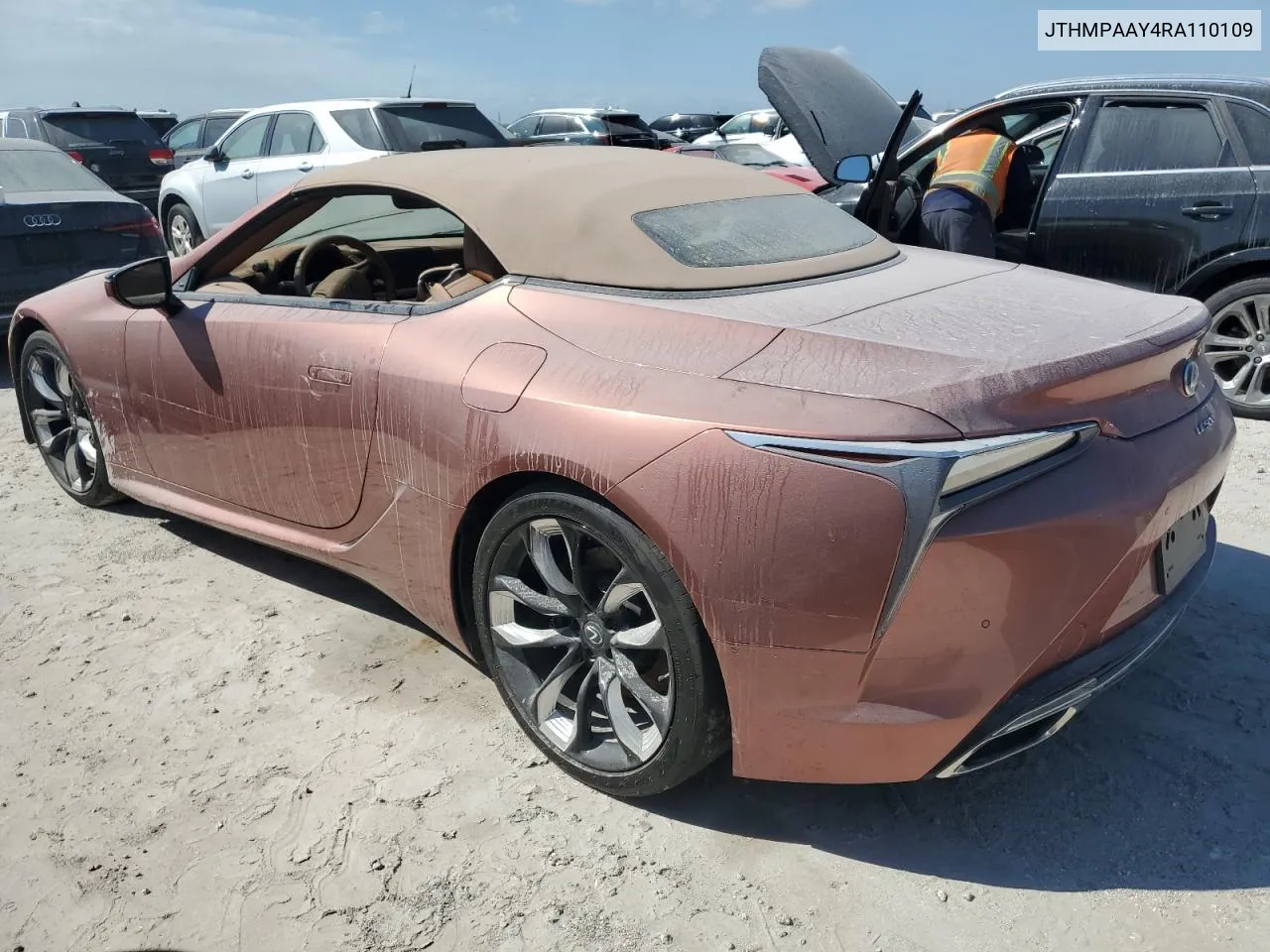 2024 Lexus Lc 500 VIN: JTHMPAAY4RA110109 Lot: 76007344