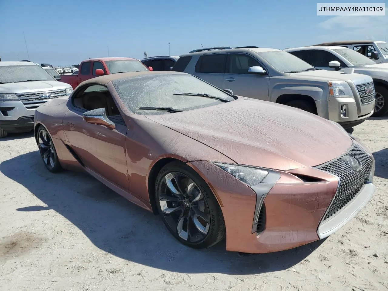 2024 Lexus Lc 500 VIN: JTHMPAAY4RA110109 Lot: 76007344