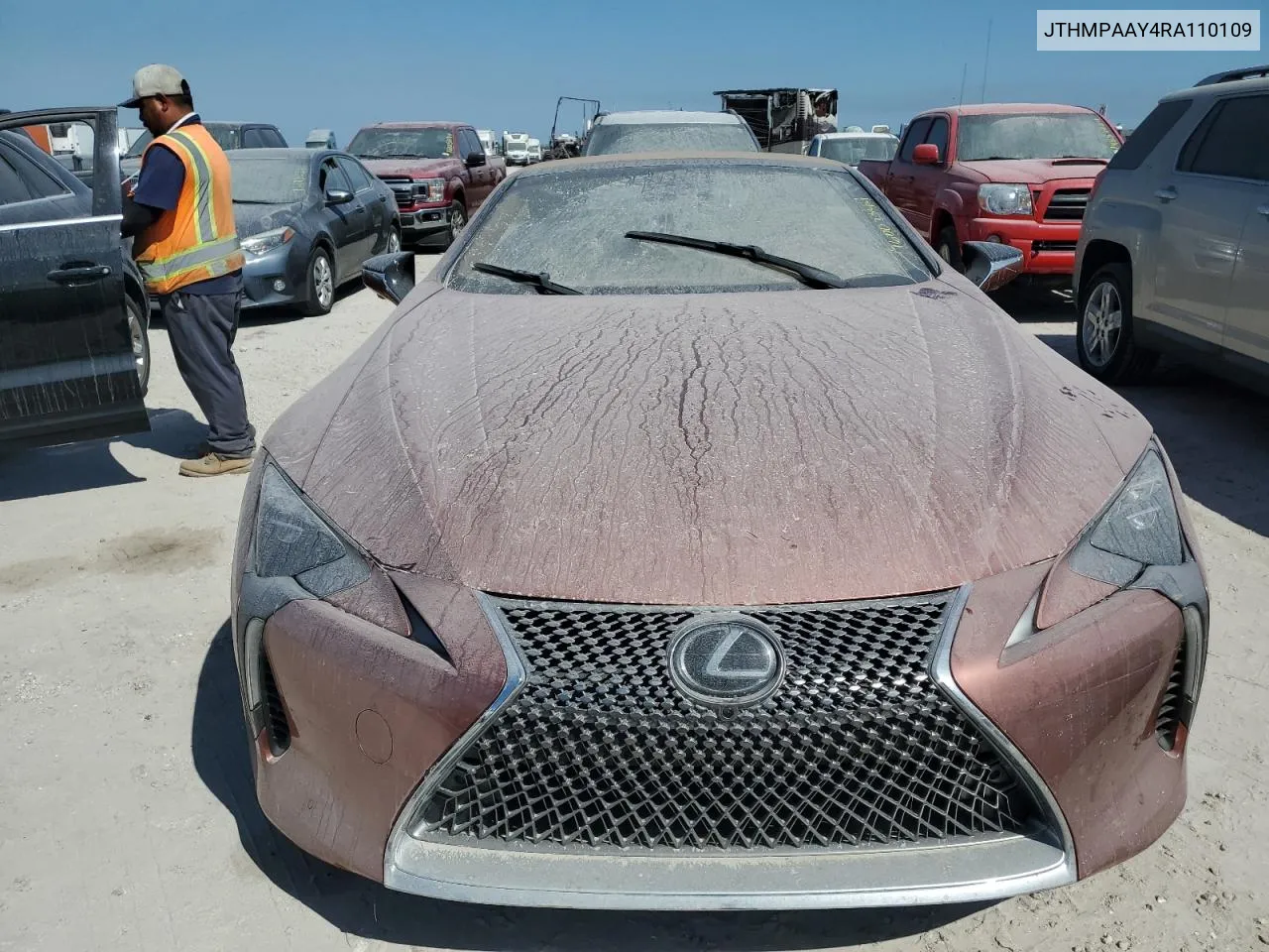 2024 Lexus Lc 500 VIN: JTHMPAAY4RA110109 Lot: 76007344