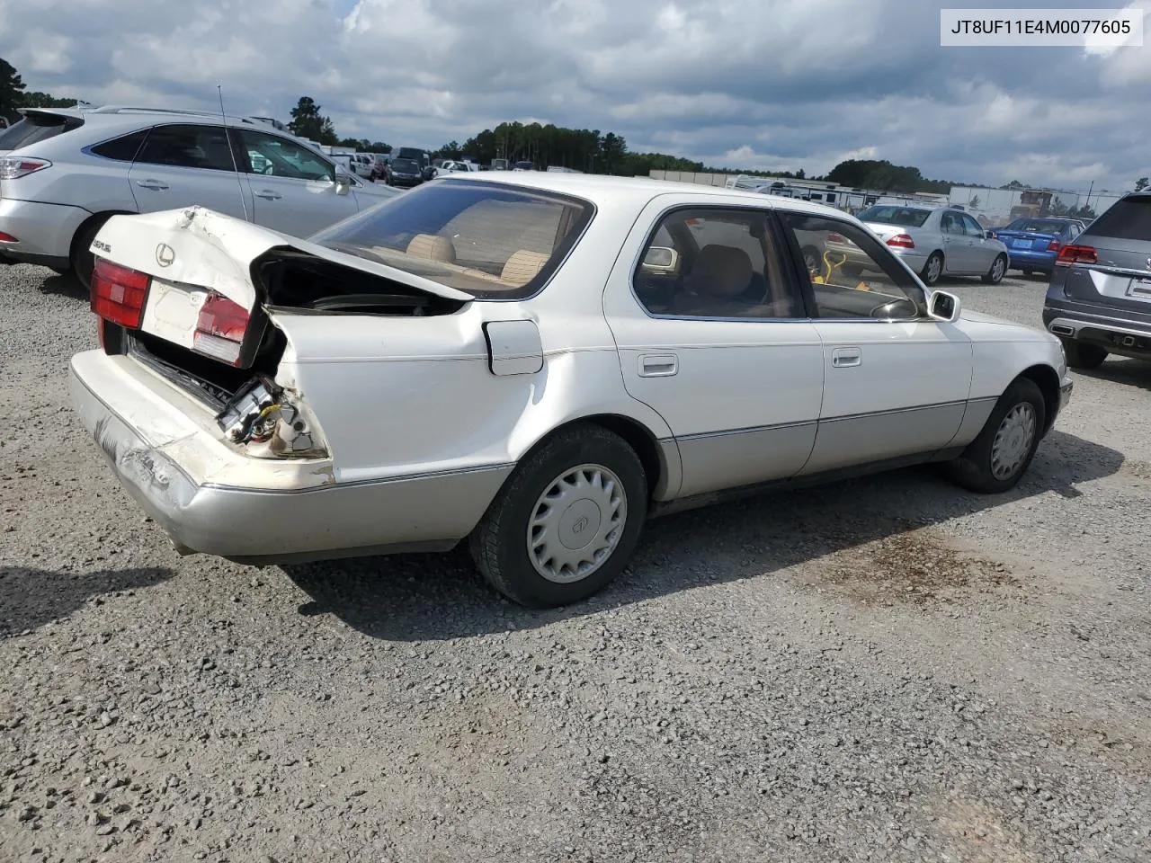 1991 Lexus Ls 400 VIN: JT8UF11E4M0077605 Lot: 73109144