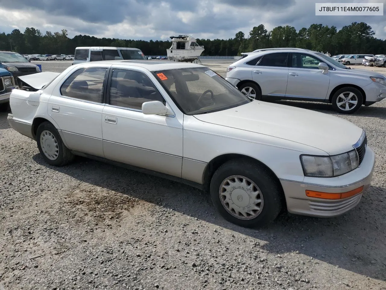 1991 Lexus Ls 400 VIN: JT8UF11E4M0077605 Lot: 73109144