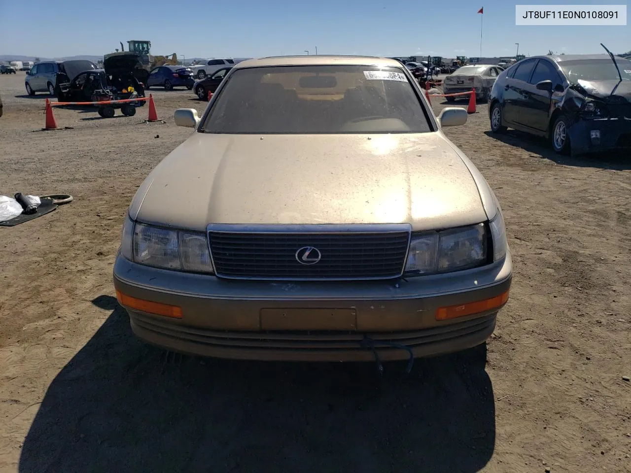 1992 Lexus Ls 400 VIN: JT8UF11E0N0108091 Lot: 69008884