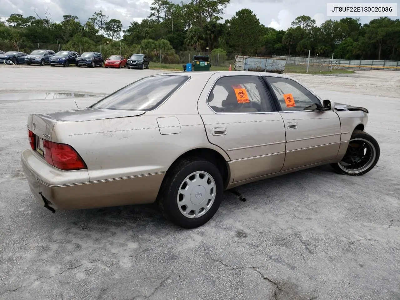 1995 Lexus Ls 400 VIN: JT8UF22E1S0020036 Lot: 59239074