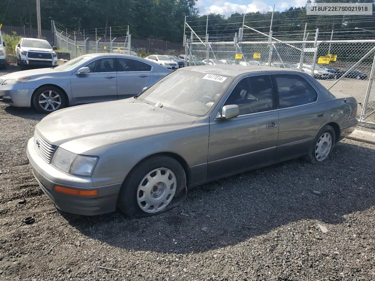 1995 Lexus Ls 400 VIN: JT8UF22E7S0021918 Lot: 74477014