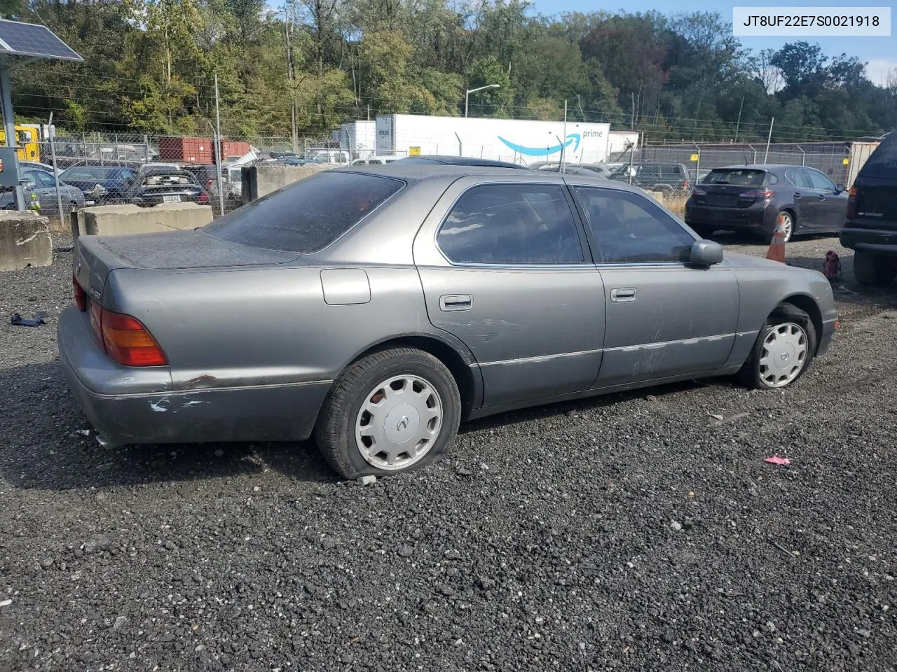 1995 Lexus Ls 400 VIN: JT8UF22E7S0021918 Lot: 74477014