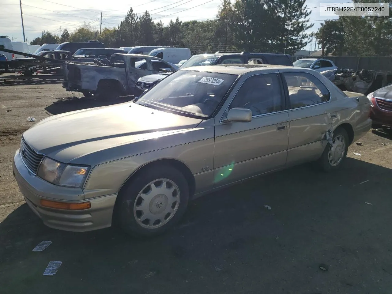 1996 Lexus Ls 400 VIN: JT8BH22F4T0057240 Lot: 72990254