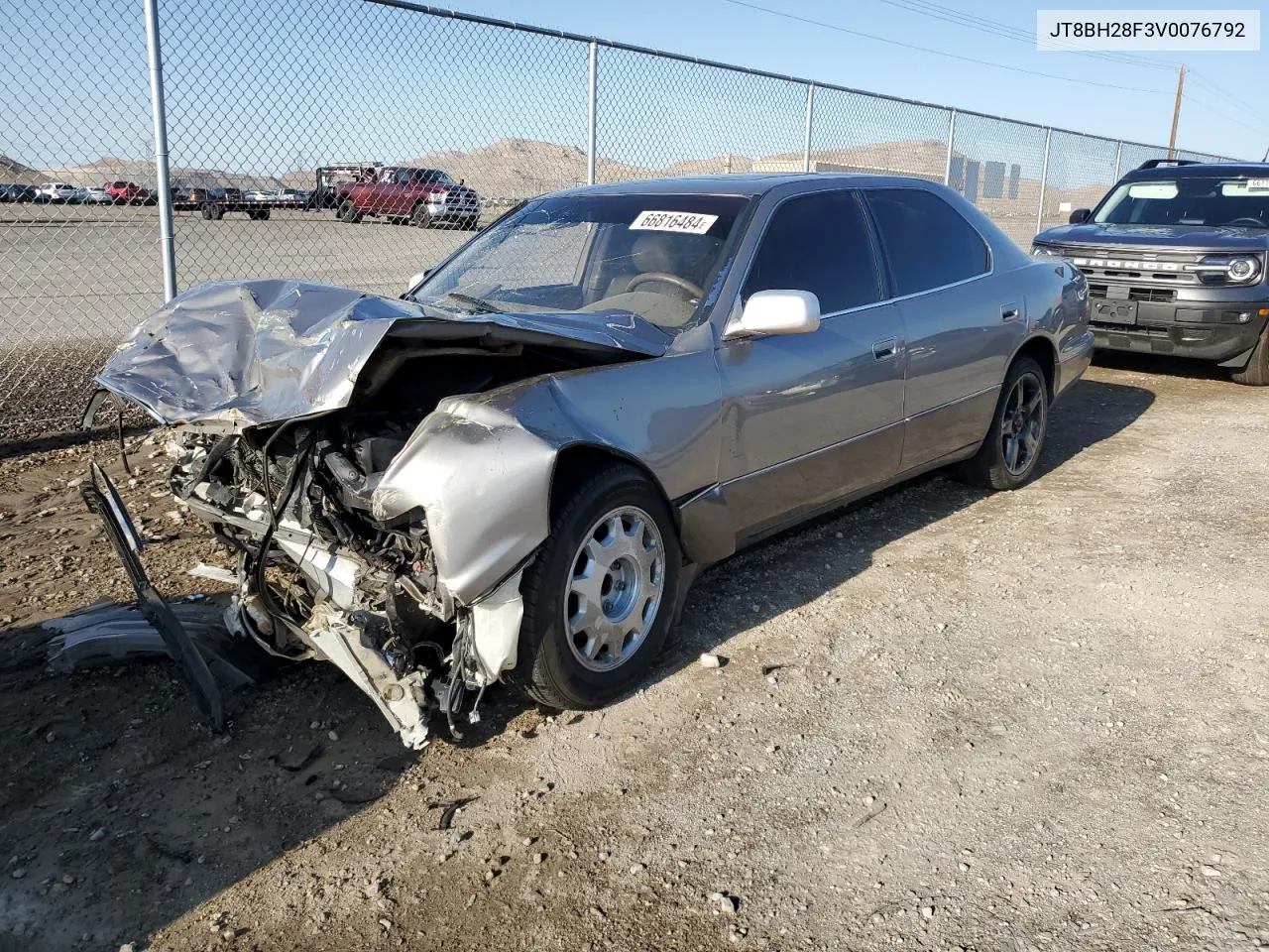 1997 Lexus Ls 400 VIN: JT8BH28F3V0076792 Lot: 66816484