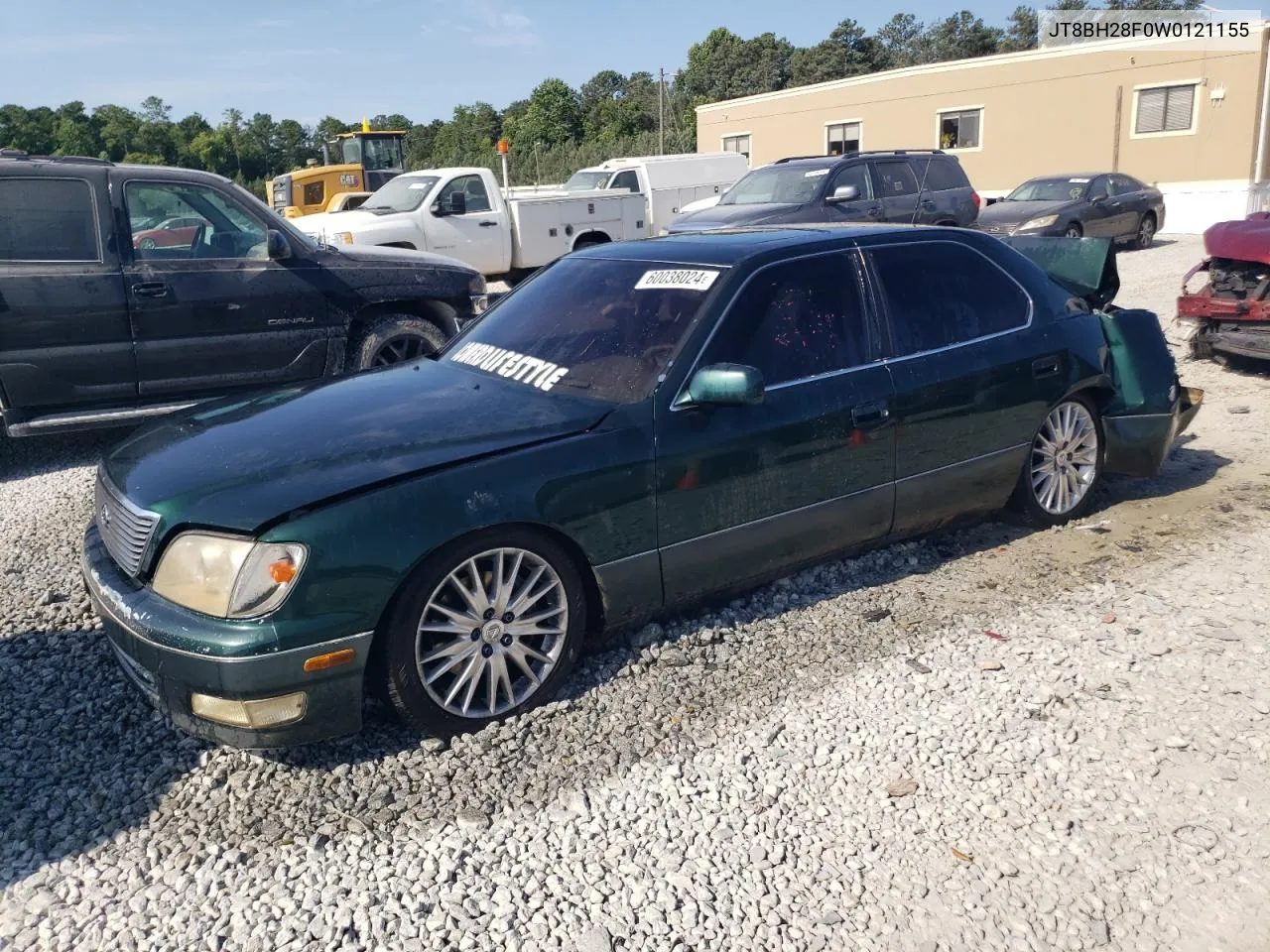 JT8BH28F0W0121155 1998 Lexus Ls 400