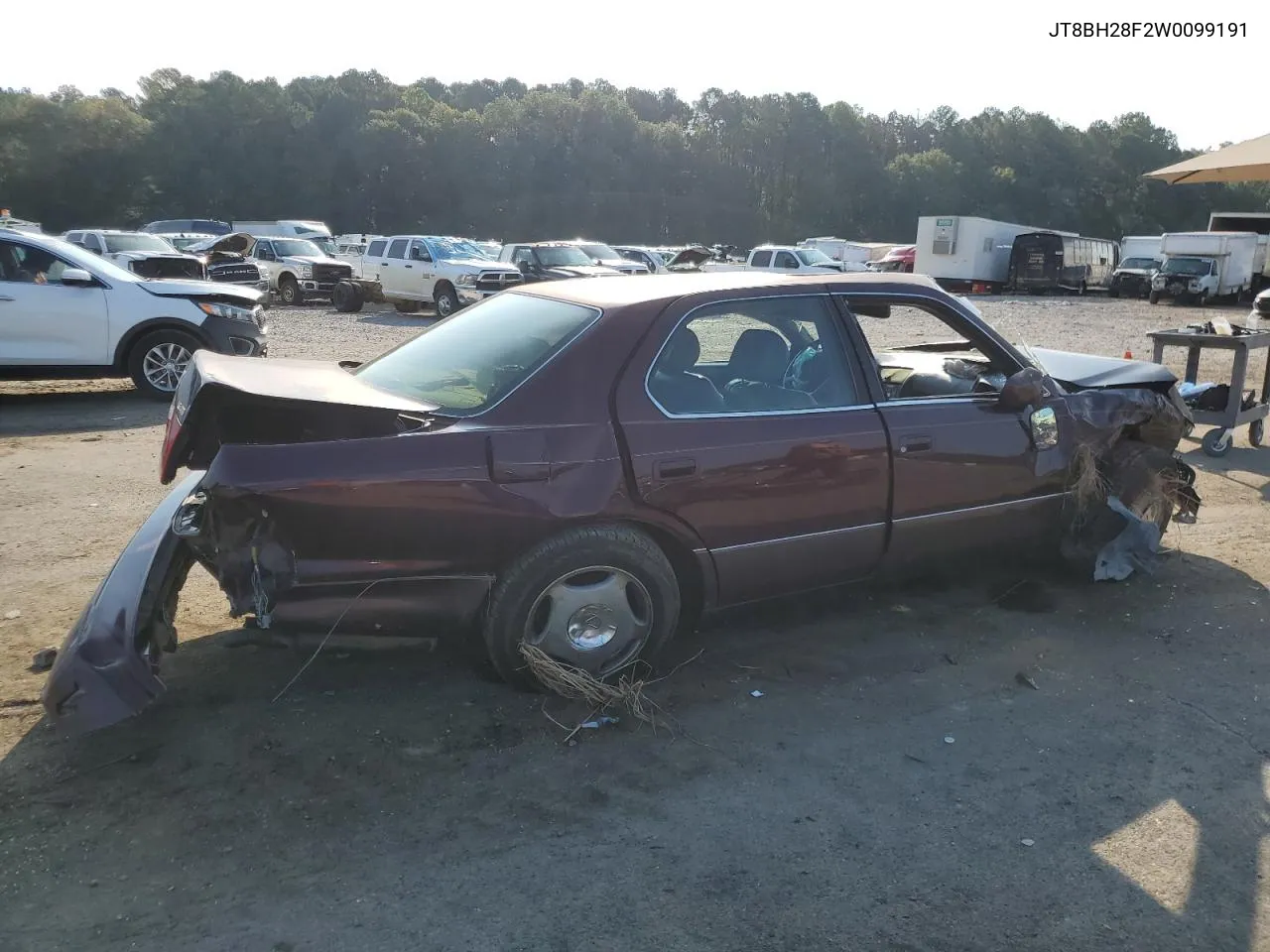 1998 Lexus Ls 400 VIN: JT8BH28F2W0099191 Lot: 68426854