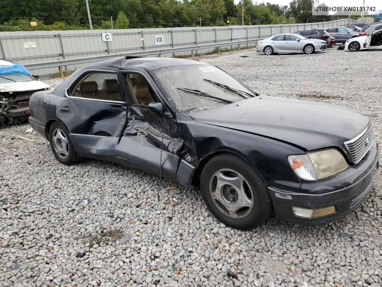 1998 Lexus Ls 400 VIN: JT8BH28FXW0131742 Lot: 72259504