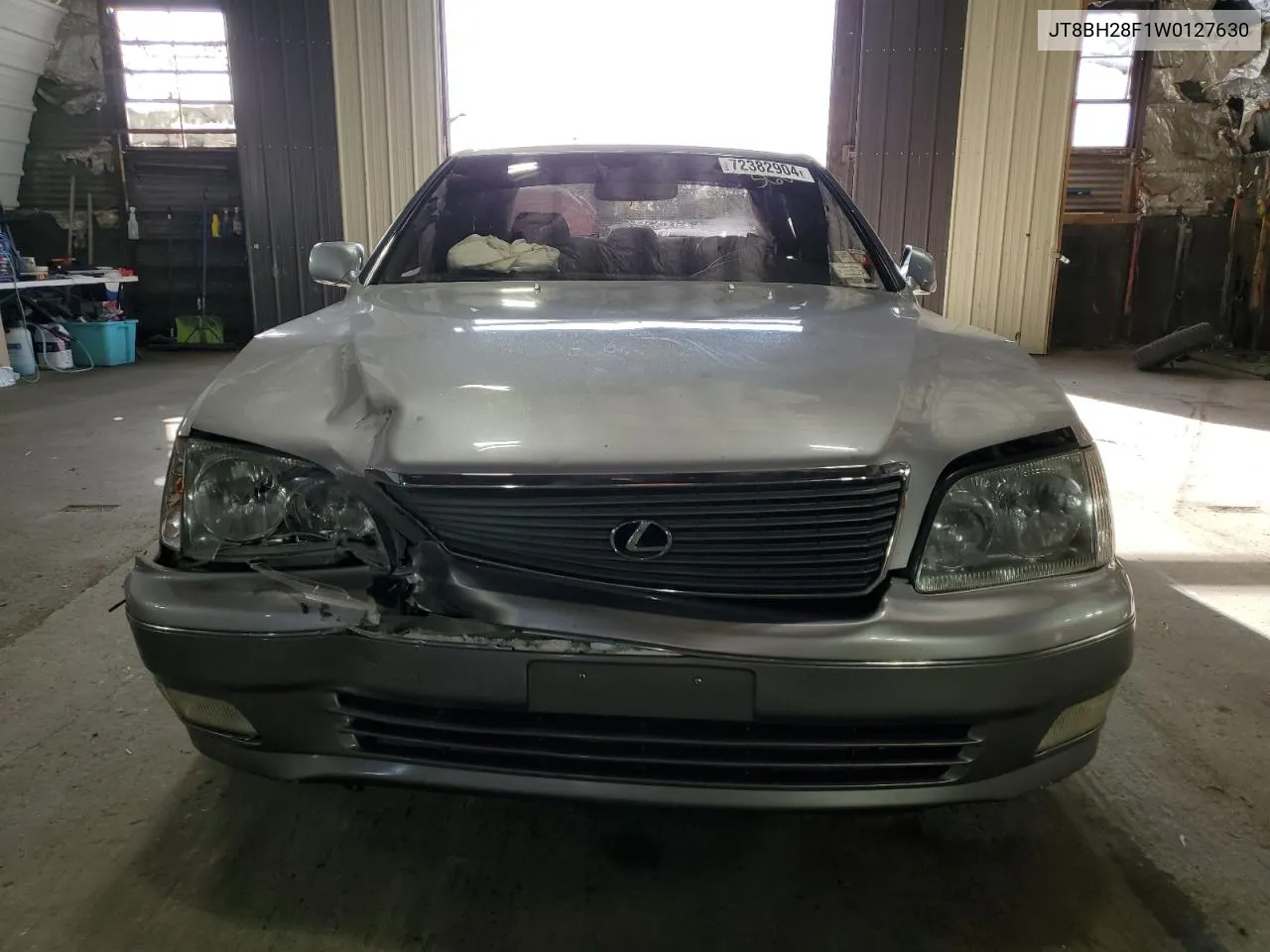 1998 Lexus Ls 400 VIN: JT8BH28F1W0127630 Lot: 72382904