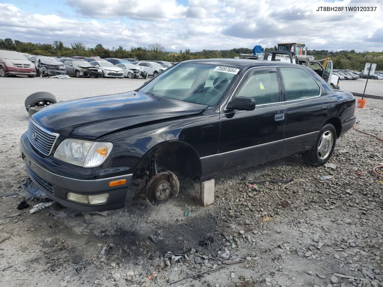 1998 Lexus Ls 400 VIN: JT8BH28F1W0120337 Lot: 75997684