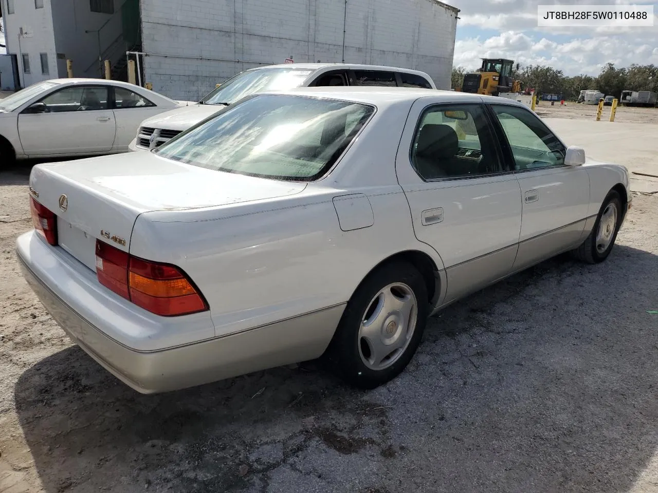 1998 Lexus Ls 400 VIN: JT8BH28F5W0110488 Lot: 78726824