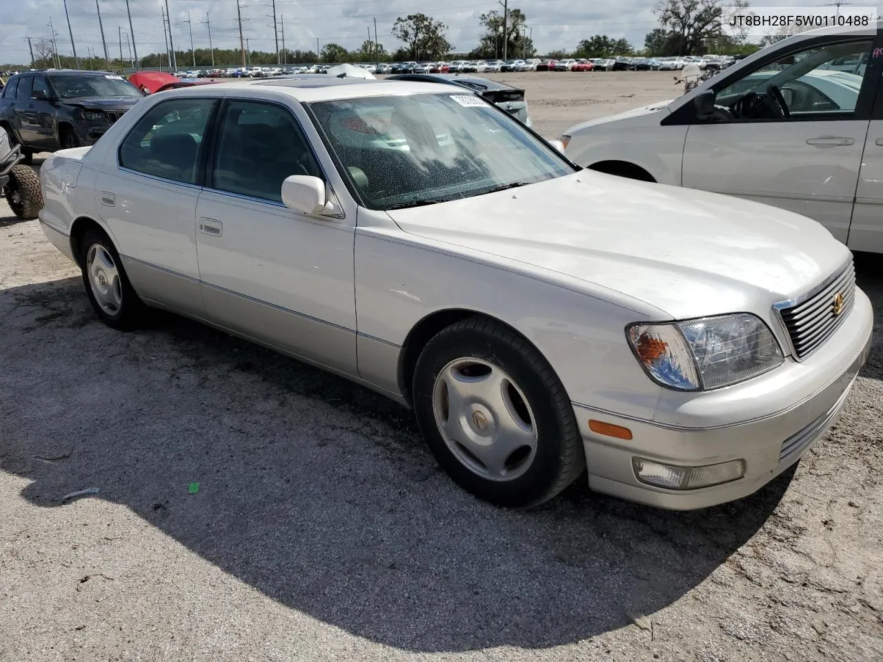 1998 Lexus Ls 400 VIN: JT8BH28F5W0110488 Lot: 78726824