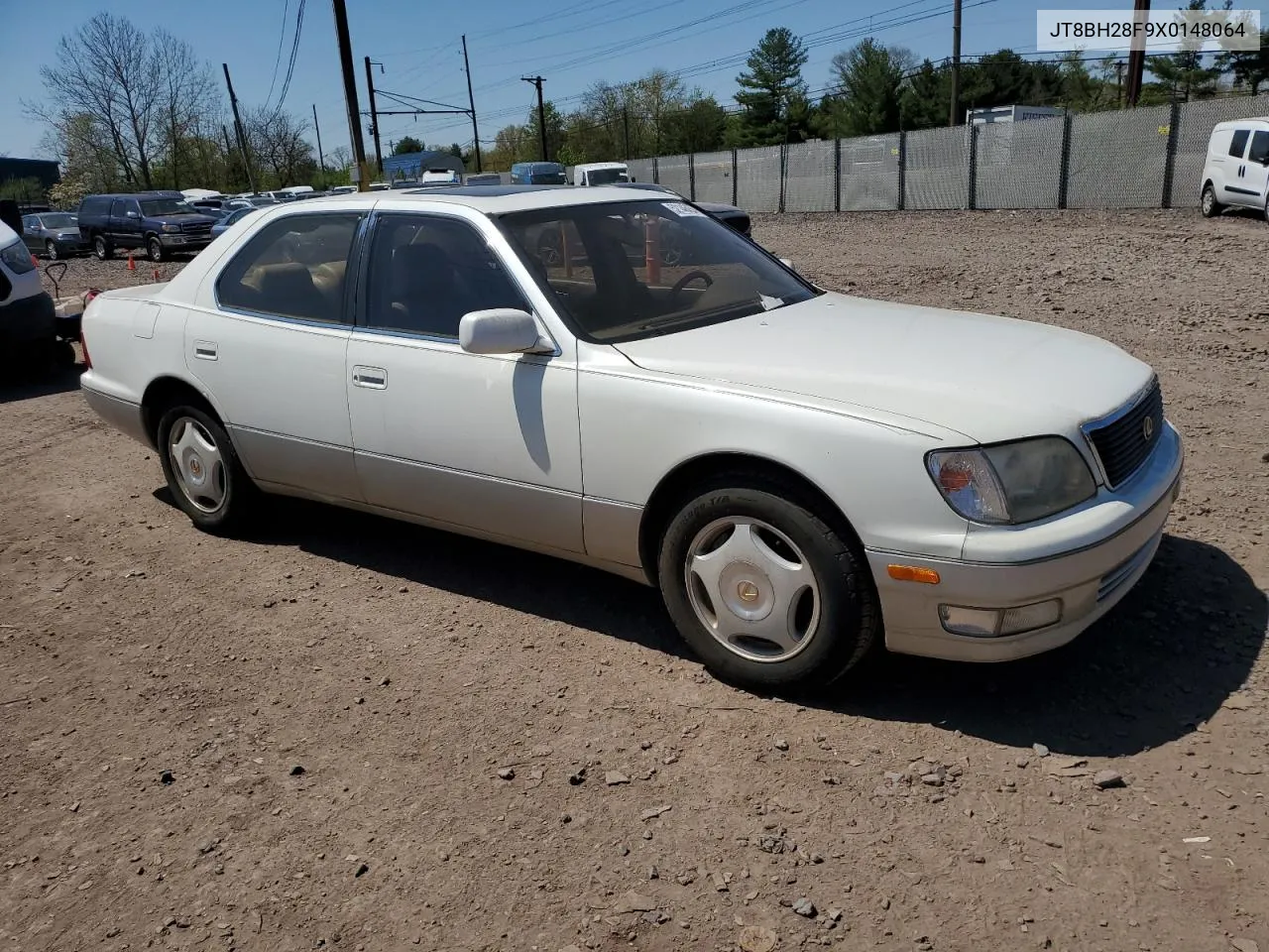 1999 Lexus Ls 400 VIN: JT8BH28F9X0148064 Lot: 52146454