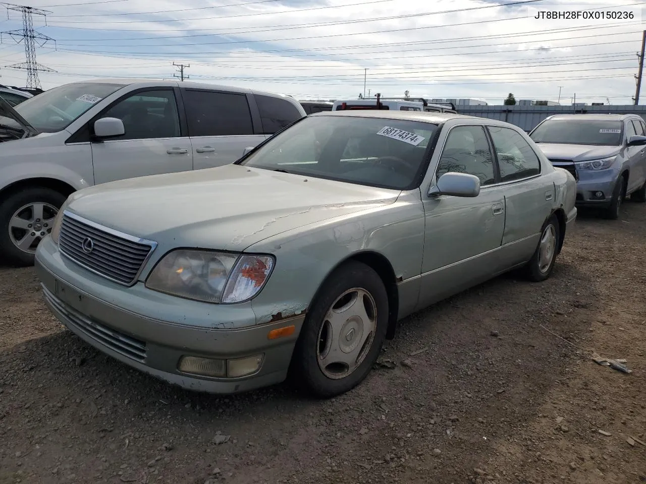 1999 Lexus Ls 400 VIN: JT8BH28F0X0150236 Lot: 68174374