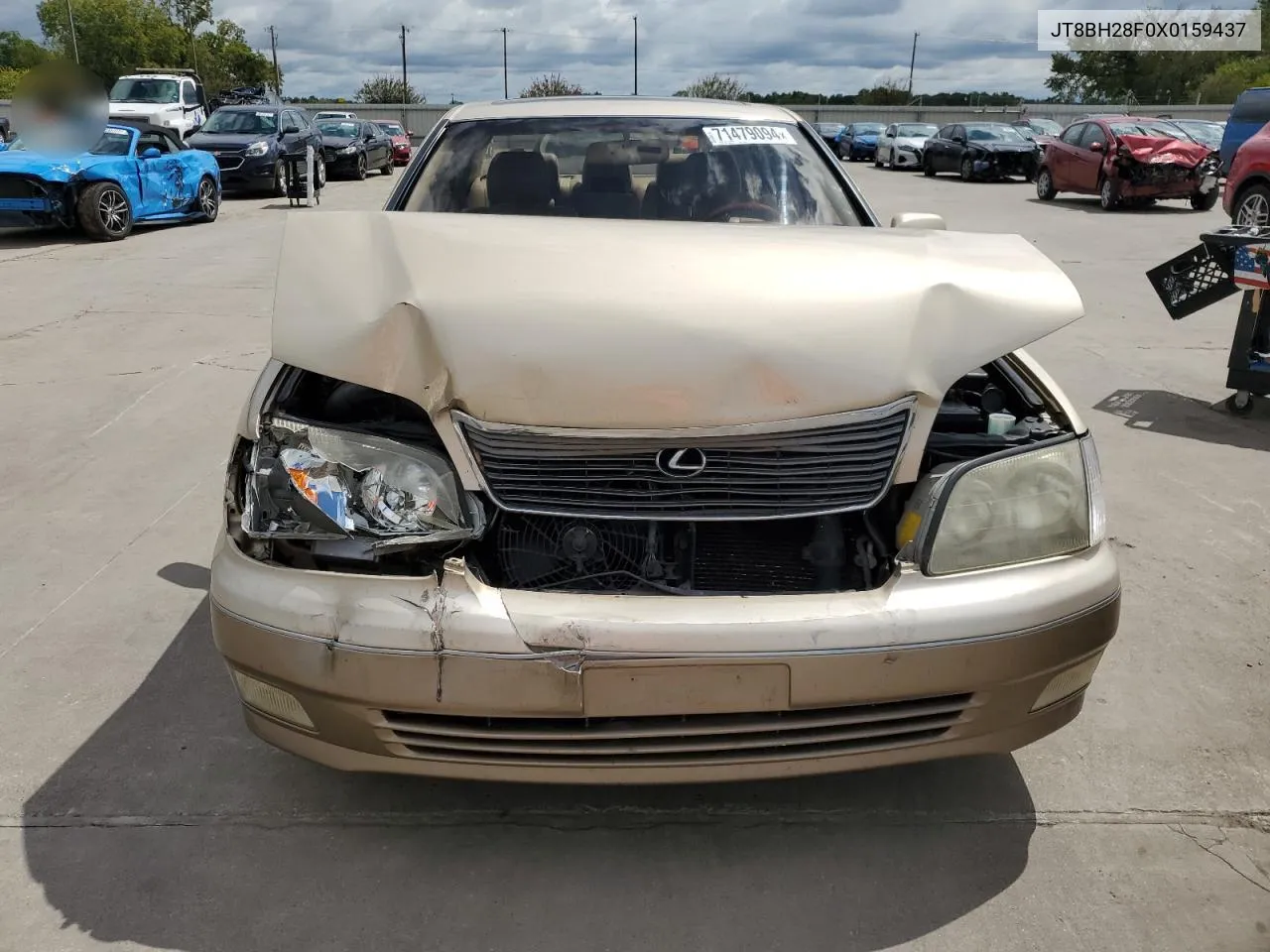 JT8BH28F0X0159437 1999 Lexus Ls 400