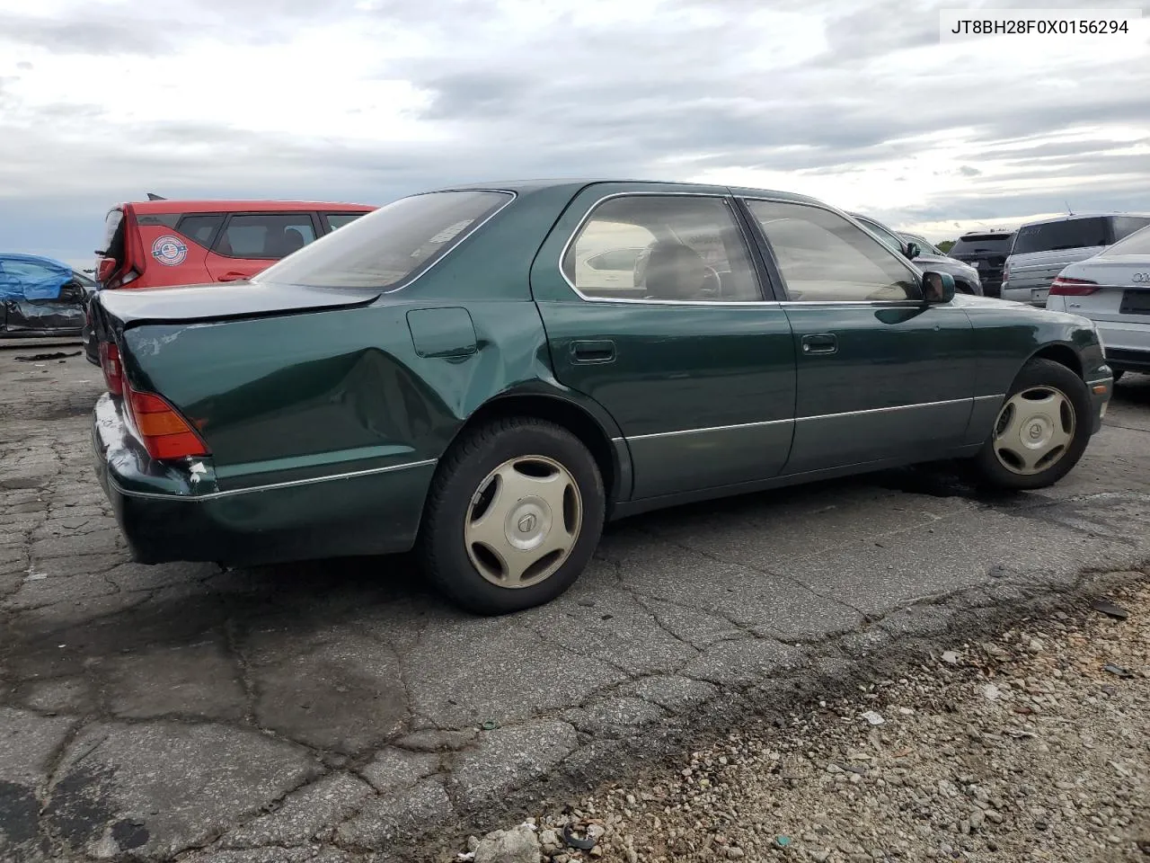 1999 Lexus Ls 400 VIN: JT8BH28F0X0156294 Lot: 71589244