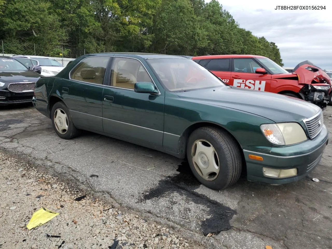 1999 Lexus Ls 400 VIN: JT8BH28F0X0156294 Lot: 71589244