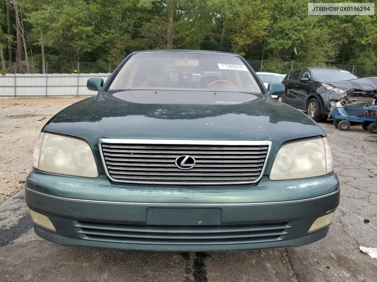 1999 Lexus Ls 400 VIN: JT8BH28F0X0156294 Lot: 71589244