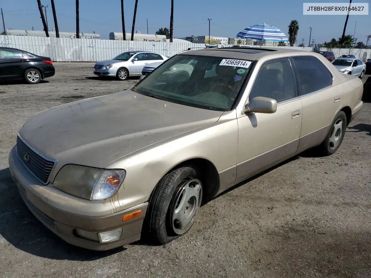 1999 Lexus Ls 400 VIN: JT8BH28F8X0164627 Lot: 74565914