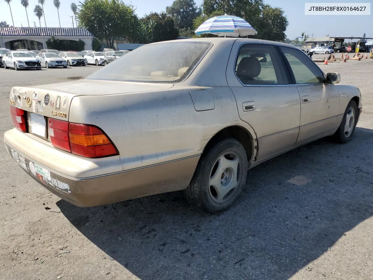 1999 Lexus Ls 400 VIN: JT8BH28F8X0164627 Lot: 74565914