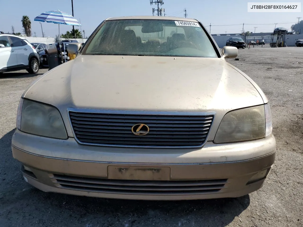 1999 Lexus Ls 400 VIN: JT8BH28F8X0164627 Lot: 74565914