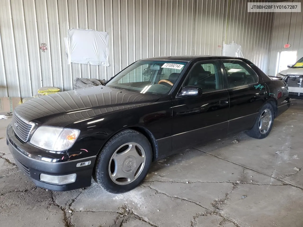 2000 Lexus Ls 400 VIN: JT8BH28F1Y0167287 Lot: 73189214