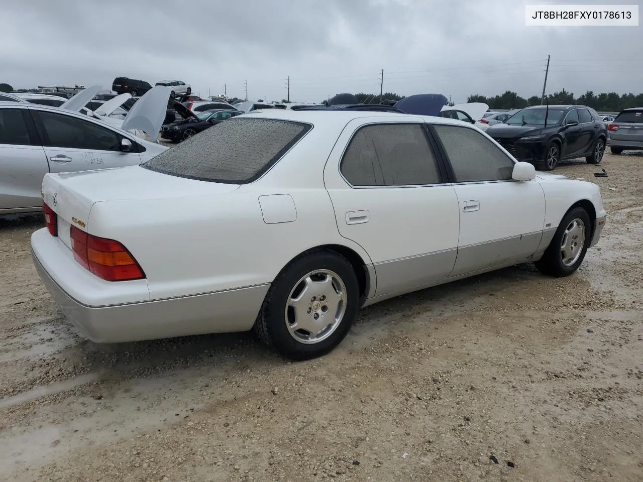 2000 Lexus Ls 400 VIN: JT8BH28FXY0178613 Lot: 74883444