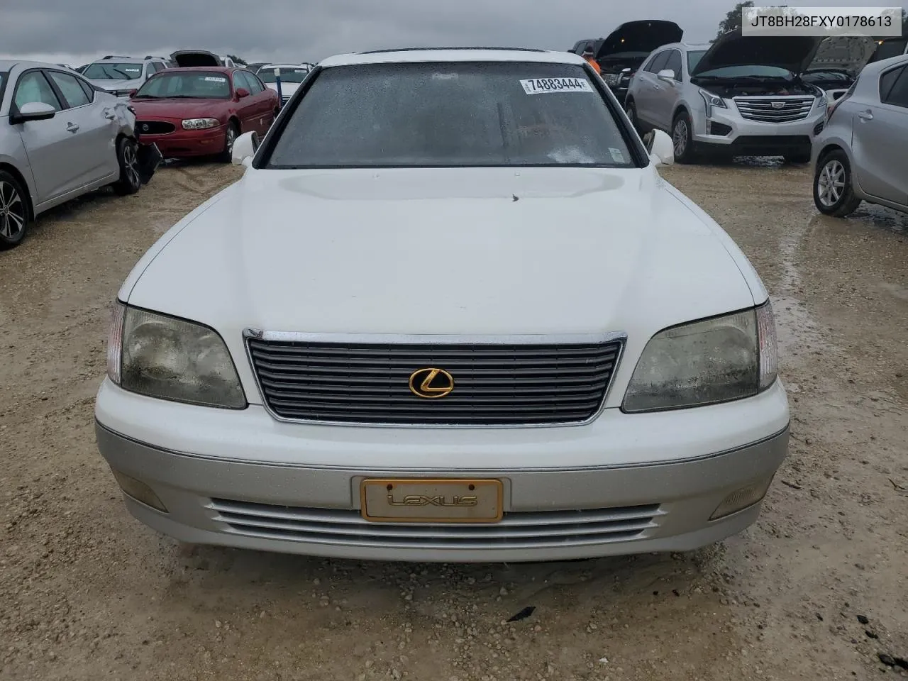 2000 Lexus Ls 400 VIN: JT8BH28FXY0178613 Lot: 74883444