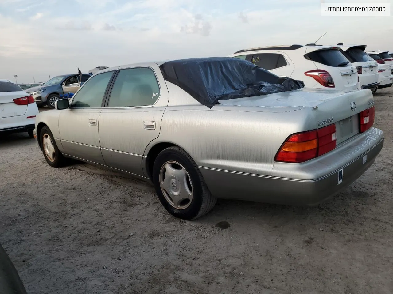 2000 Lexus Ls 400 VIN: JT8BH28F0Y0178300 Lot: 76186194