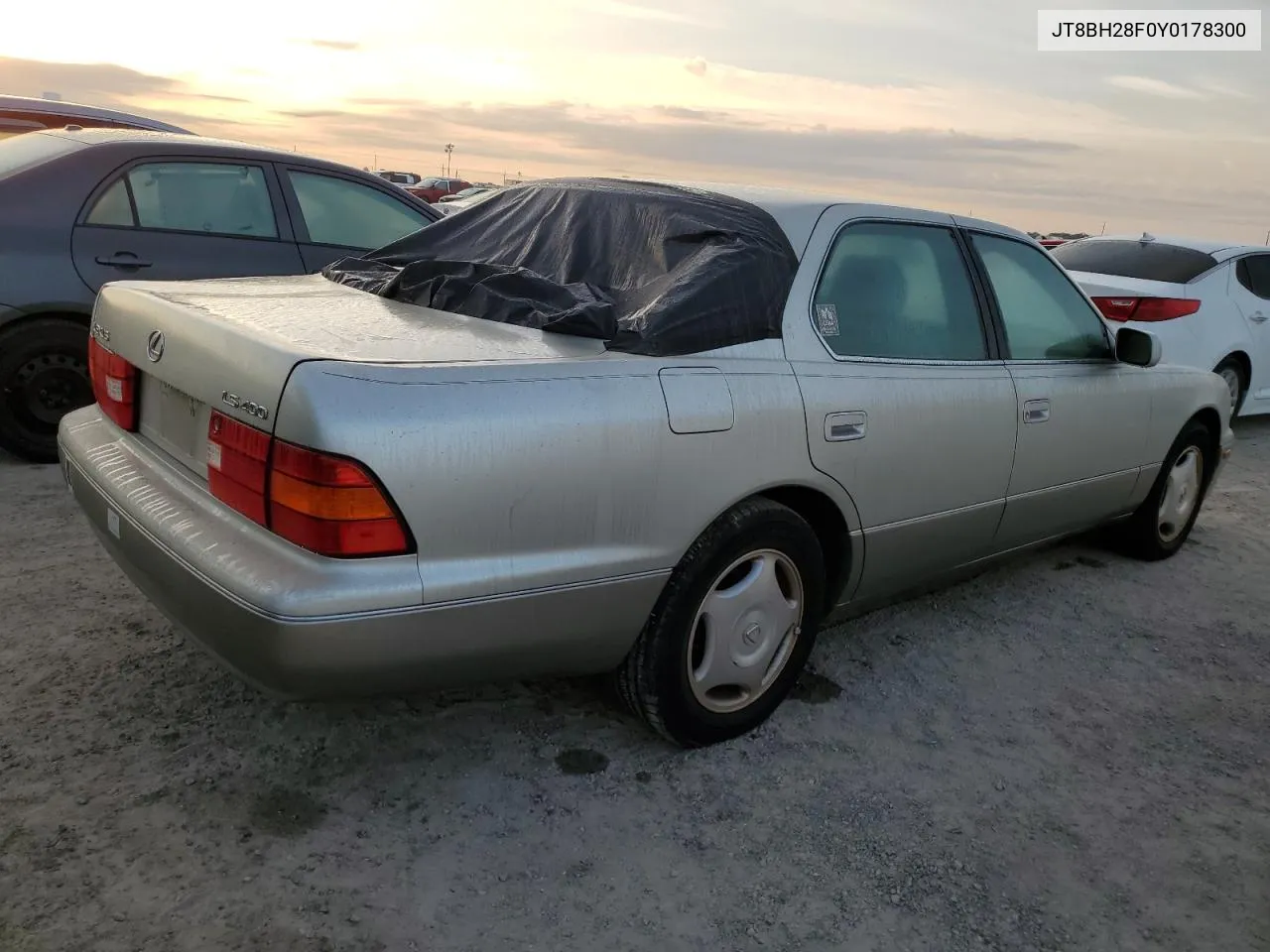 2000 Lexus Ls 400 VIN: JT8BH28F0Y0178300 Lot: 76186194