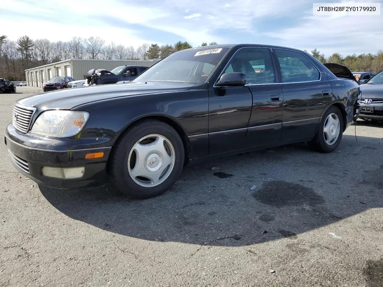 2000 Lexus Ls 400 VIN: JT8BH28F2Y0179920 Lot: 76667154