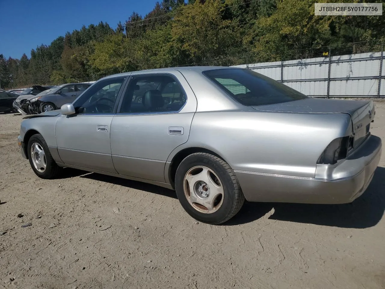 2000 Lexus Ls 400 VIN: JT8BH28F5Y0177756 Lot: 77073294