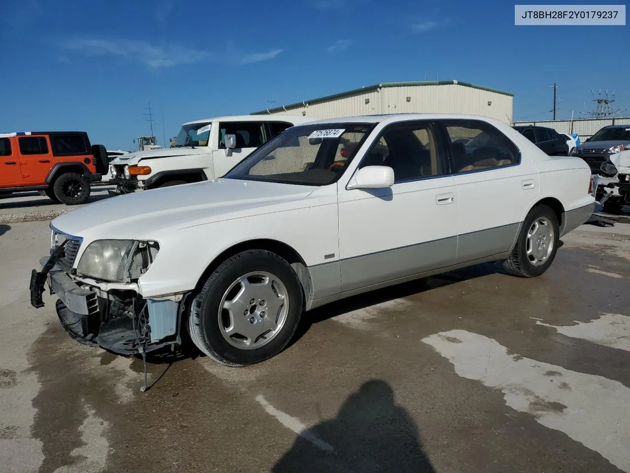 2000 Lexus Ls 400 VIN: JT8BH28F2Y0179237 Lot: 77576874