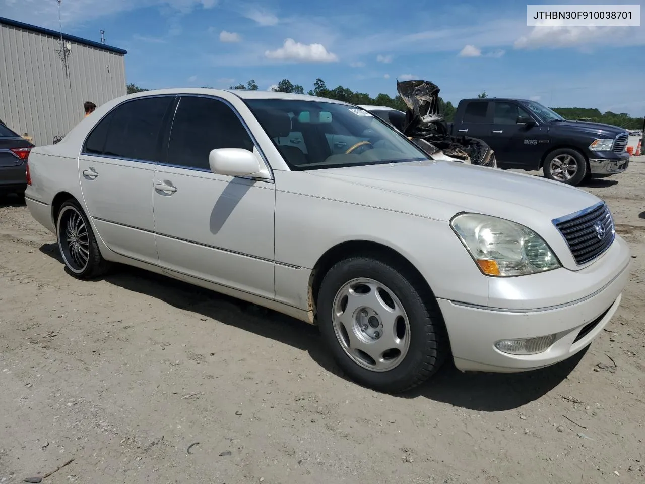 2001 Lexus Ls 430 VIN: JTHBN30F910038701 Lot: 64170804