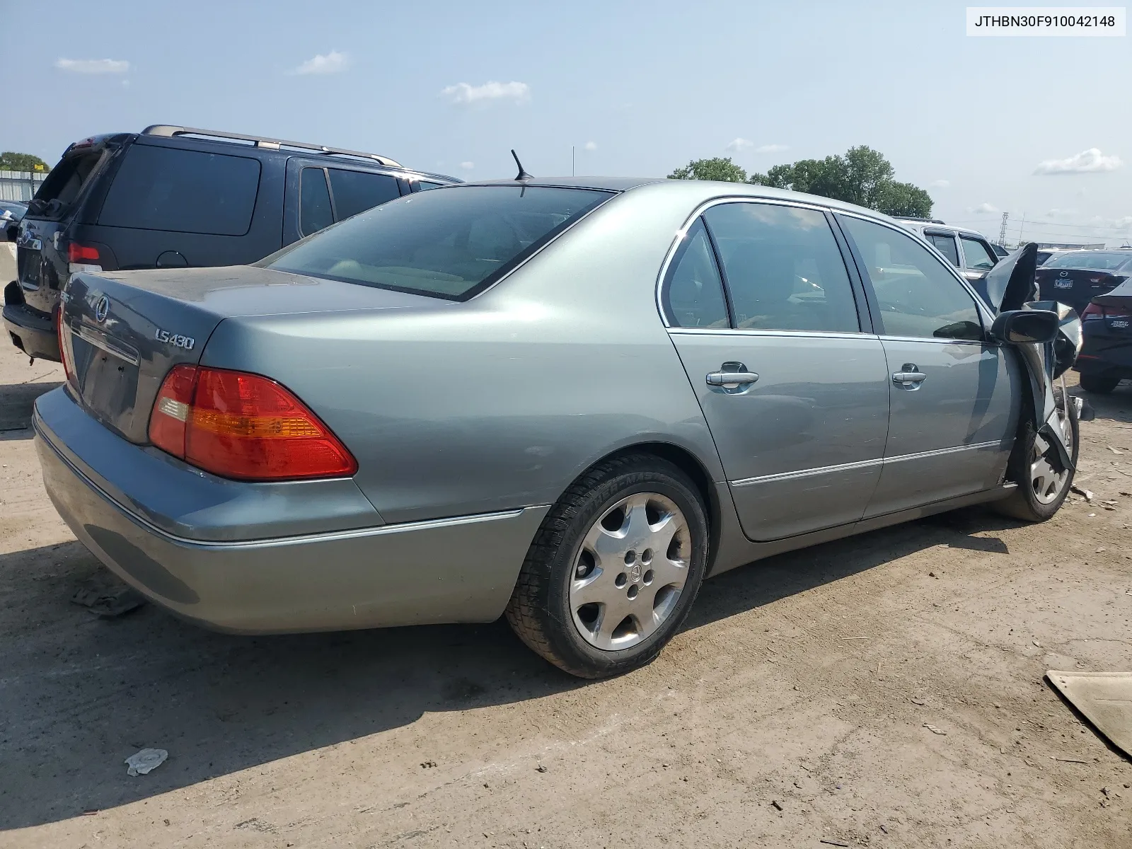 2001 Lexus Ls 430 VIN: JTHBN30F910042148 Lot: 64253734