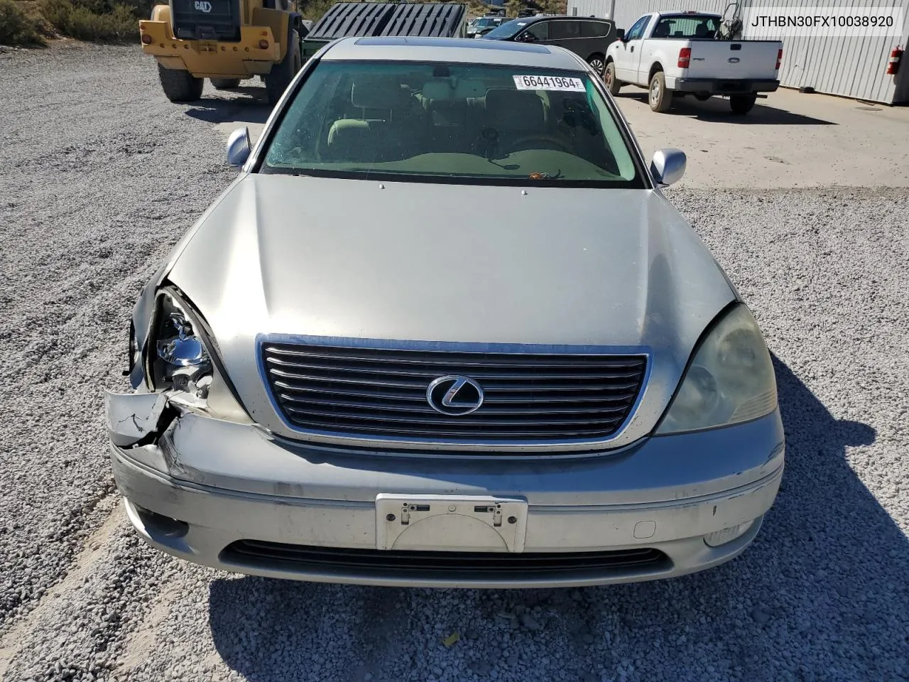 2001 Lexus Ls 430 VIN: JTHBN30FX10038920 Lot: 66441964