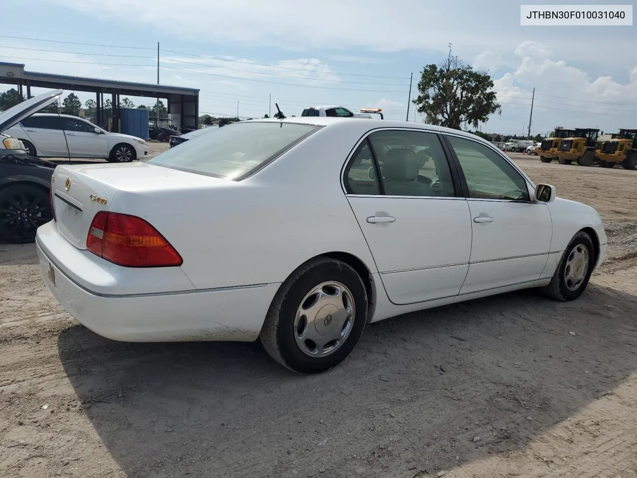 2001 Lexus Ls 430 VIN: JTHBN30F010031040 Lot: 67585294