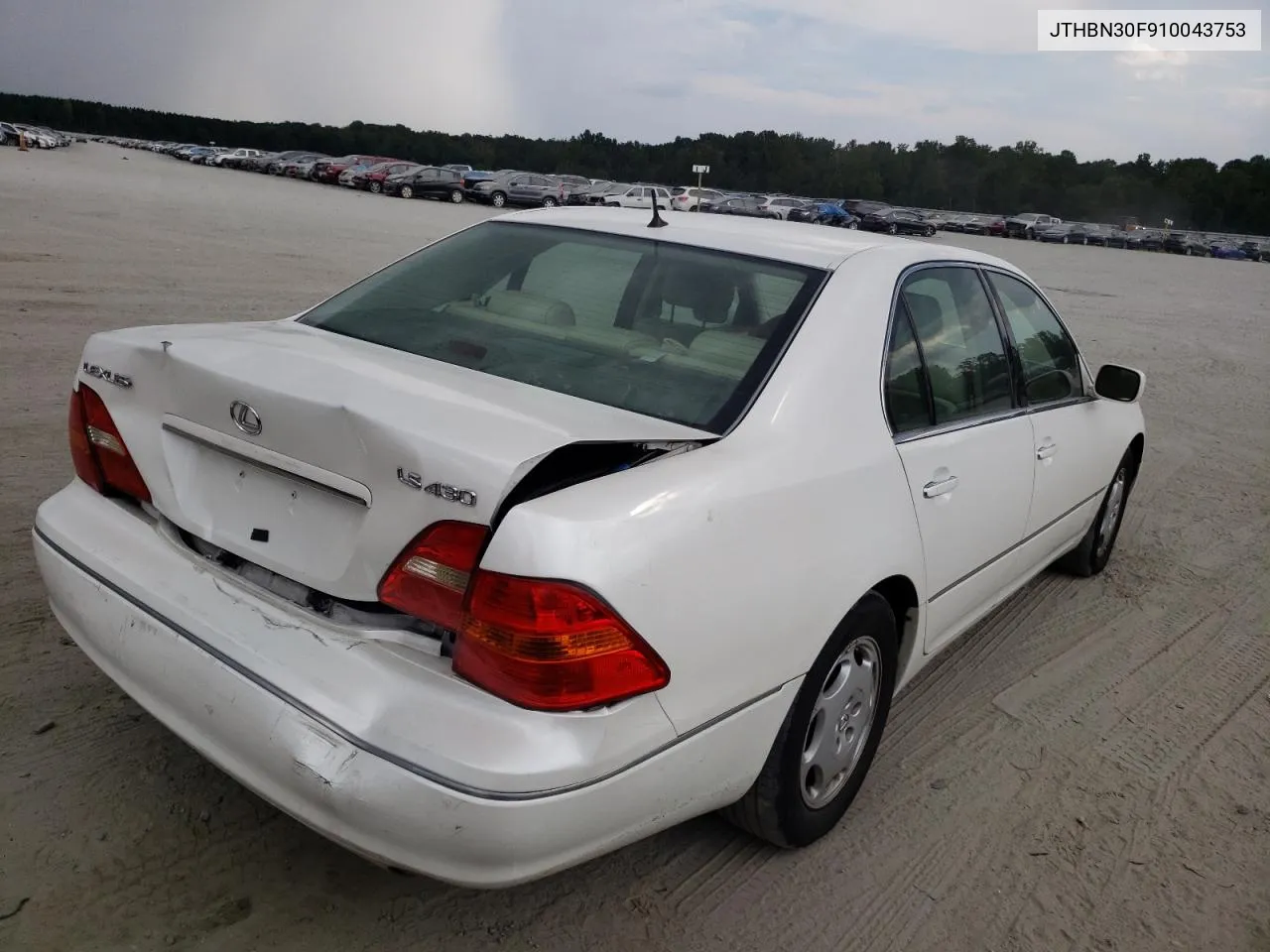 2001 Lexus Ls 430 VIN: JTHBN30F910043753 Lot: 69501324