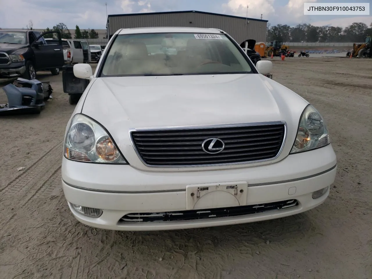 2001 Lexus Ls 430 VIN: JTHBN30F910043753 Lot: 69501324