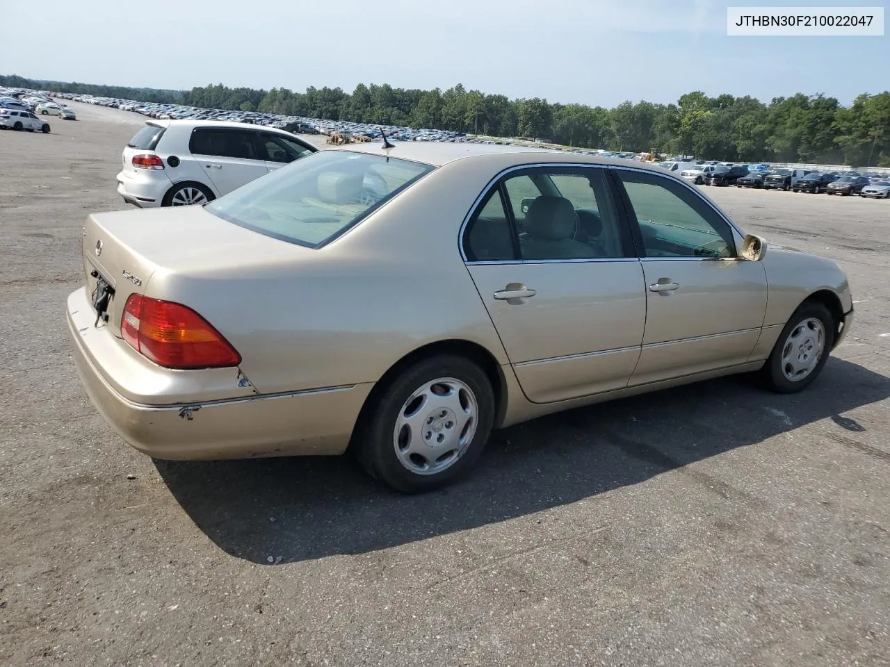 2001 Lexus Ls 430 VIN: JTHBN30F210022047 Lot: 69798014