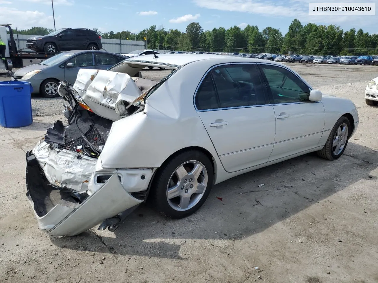 2001 Lexus Ls 430 VIN: JTHBN30F910043610 Lot: 71178364