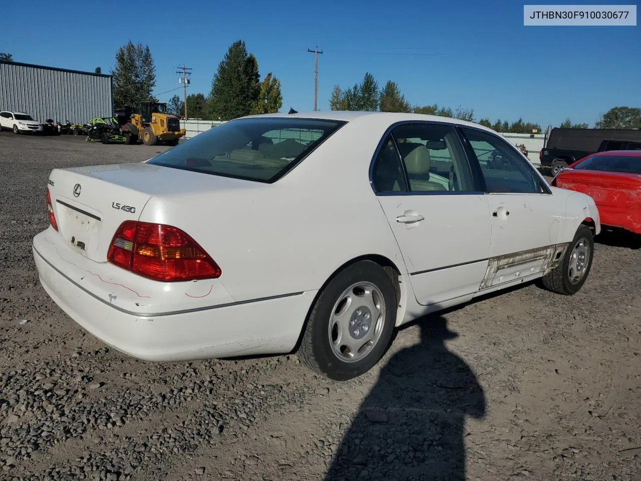 2001 Lexus Ls 430 VIN: JTHBN30F910030677 Lot: 72913144