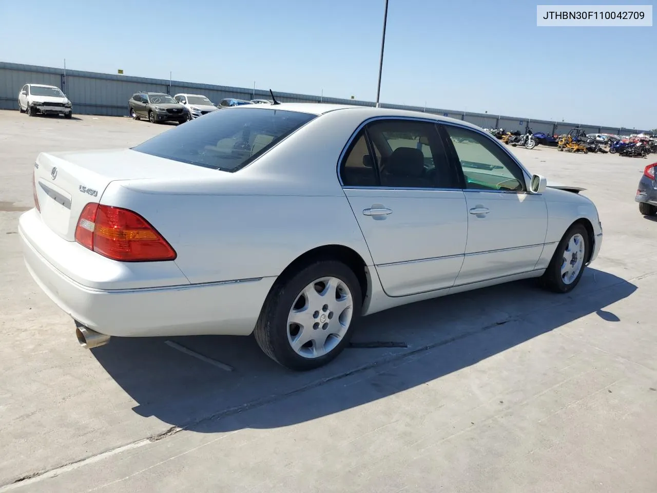 2001 Lexus Ls 430 VIN: JTHBN30F110042709 Lot: 73711154