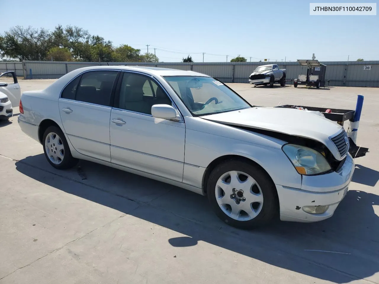 2001 Lexus Ls 430 VIN: JTHBN30F110042709 Lot: 73711154