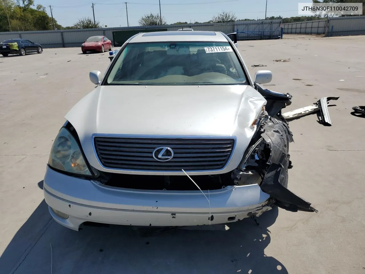 2001 Lexus Ls 430 VIN: JTHBN30F110042709 Lot: 73711154